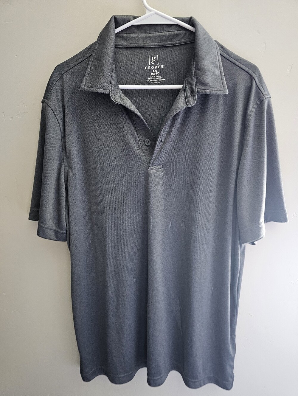 George Men's Dark Gray Polo Shirt